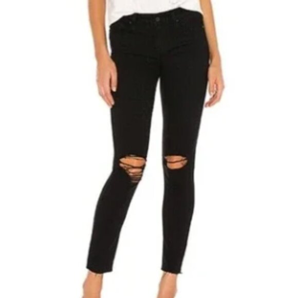 PAIGE Verdugo Black Ankle Jean - Picture 5 of 5